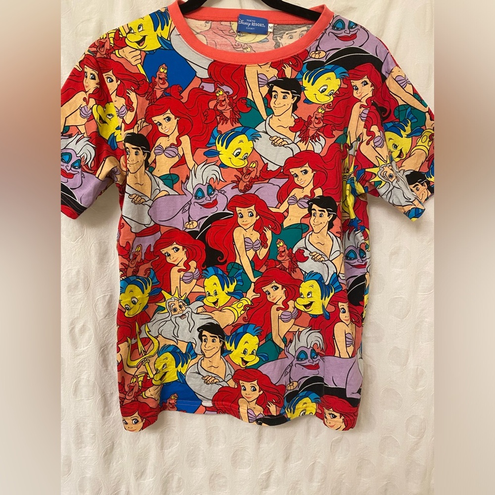 Little mermaid T-shirt from Tokyo, Disney. Women’s size medium.